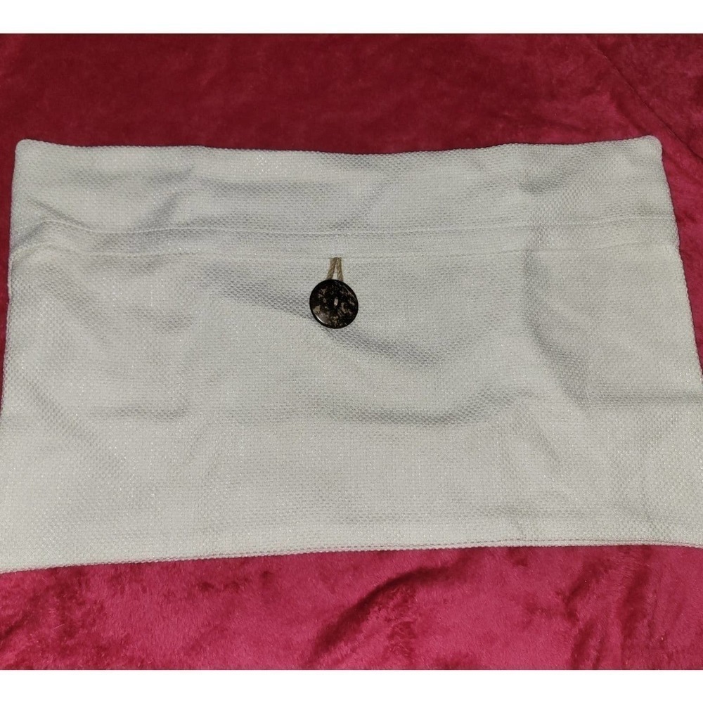Decorative Pillow case with button
